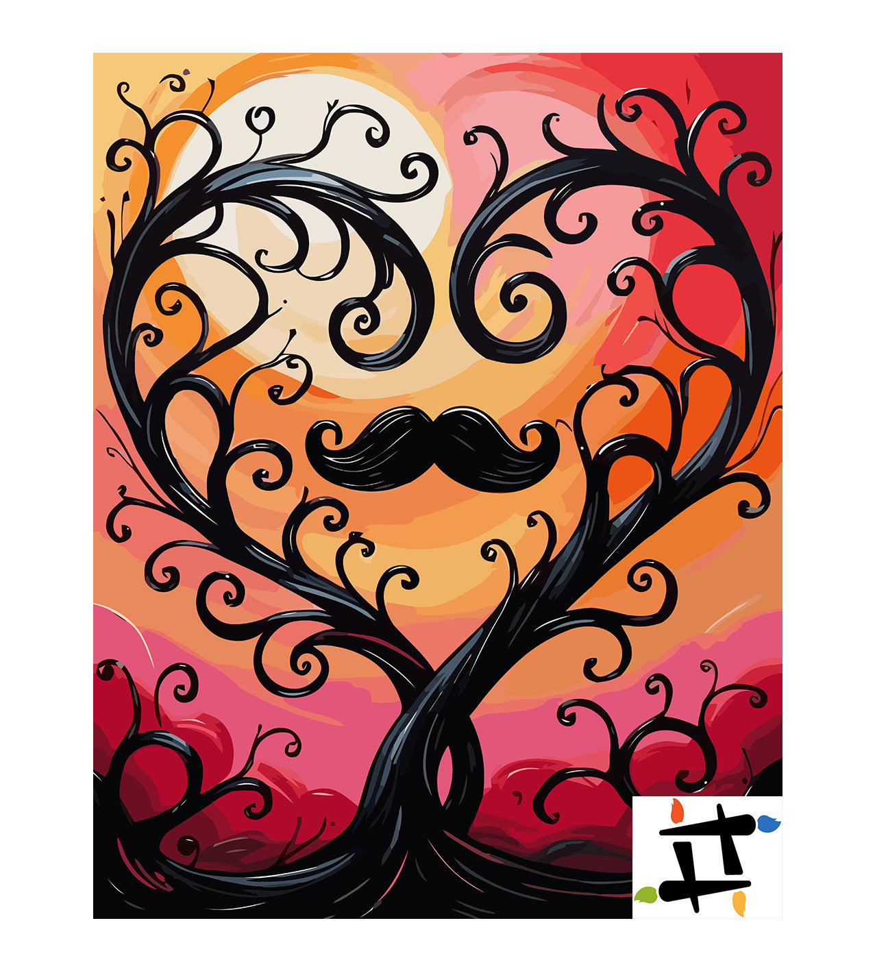 Set Pictură pe numere – Copacul Iubirii 6434