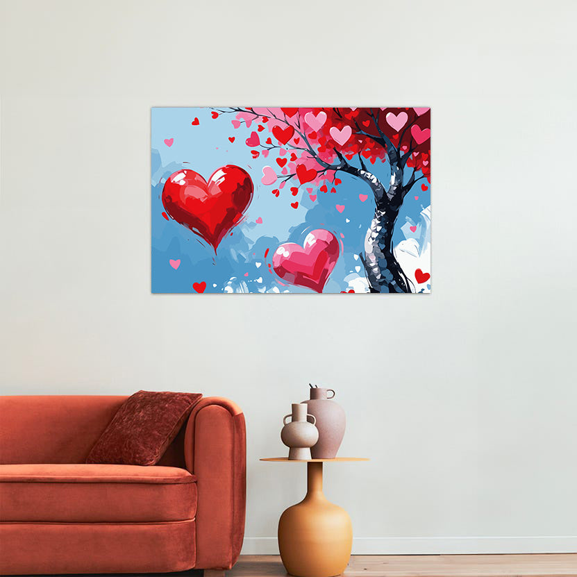 Set Pictură pe numere – Love Is In The Air 6443