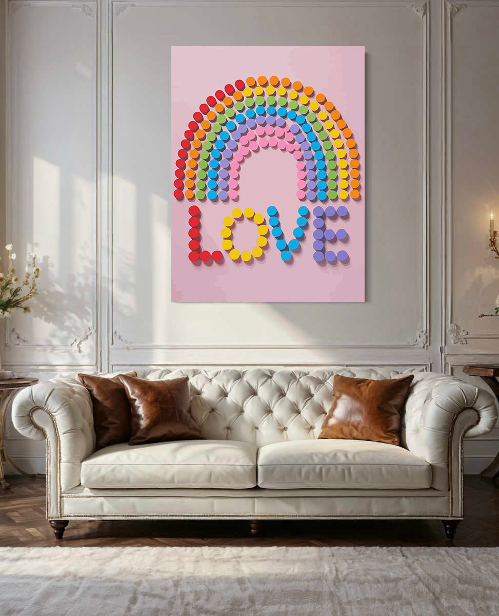 Set Pictură pe numere – Love 6446