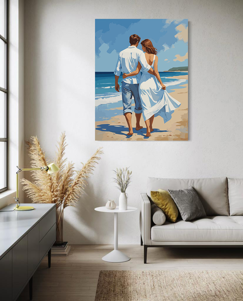 Set Pictură pe numere – Vacanță În Cuplu 6452