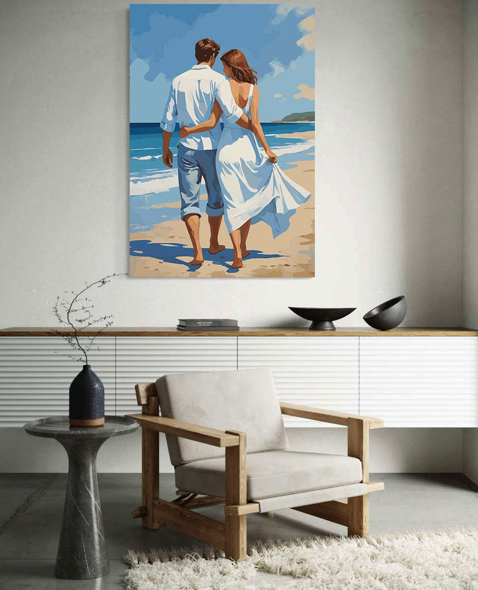 Set Pictură pe numere – Vacanță În Cuplu 6452