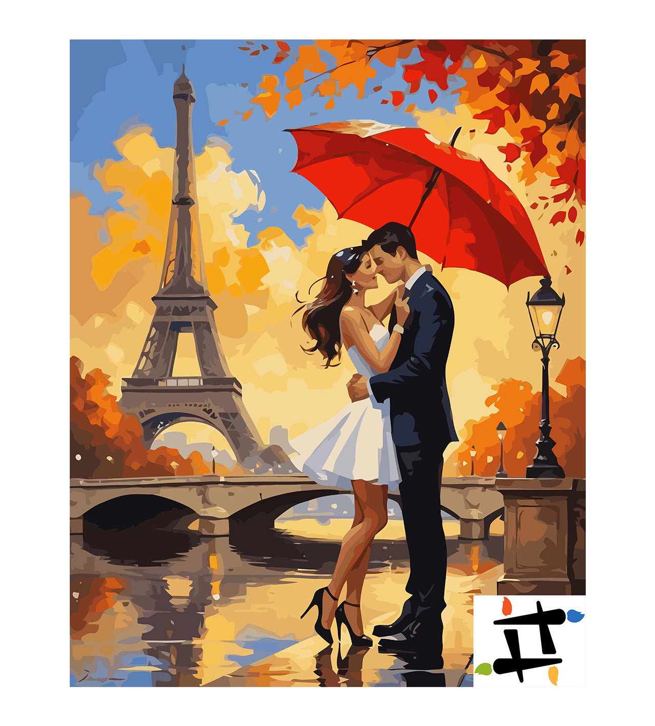 Set Pictură pe numere – Orașul Iubirii 6455