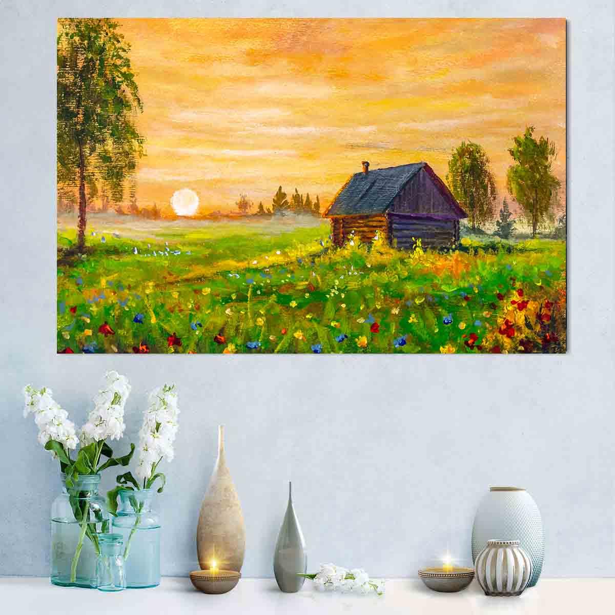 Leinwandbild - Landschaft