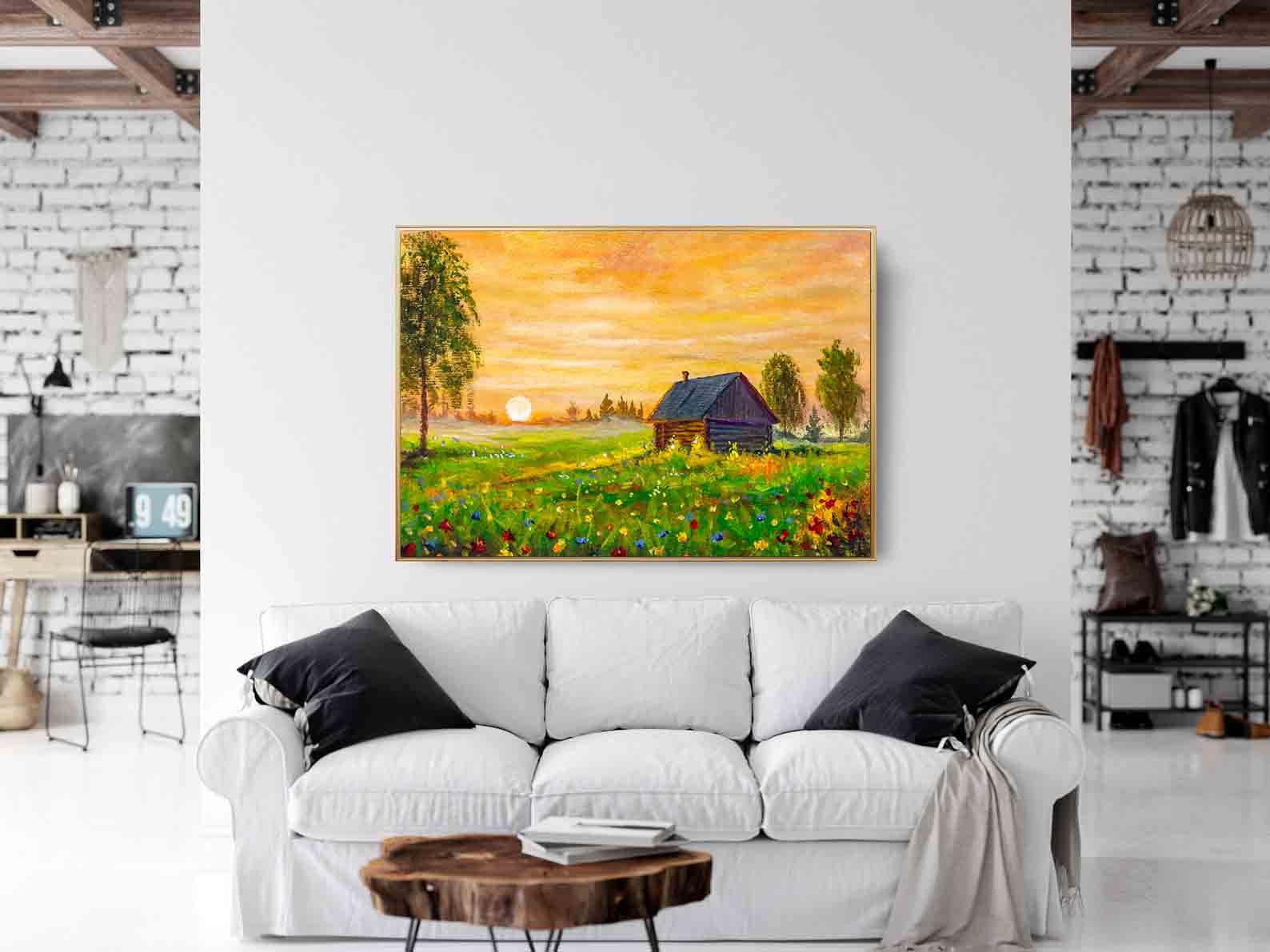Leinwandbild - Landschaft