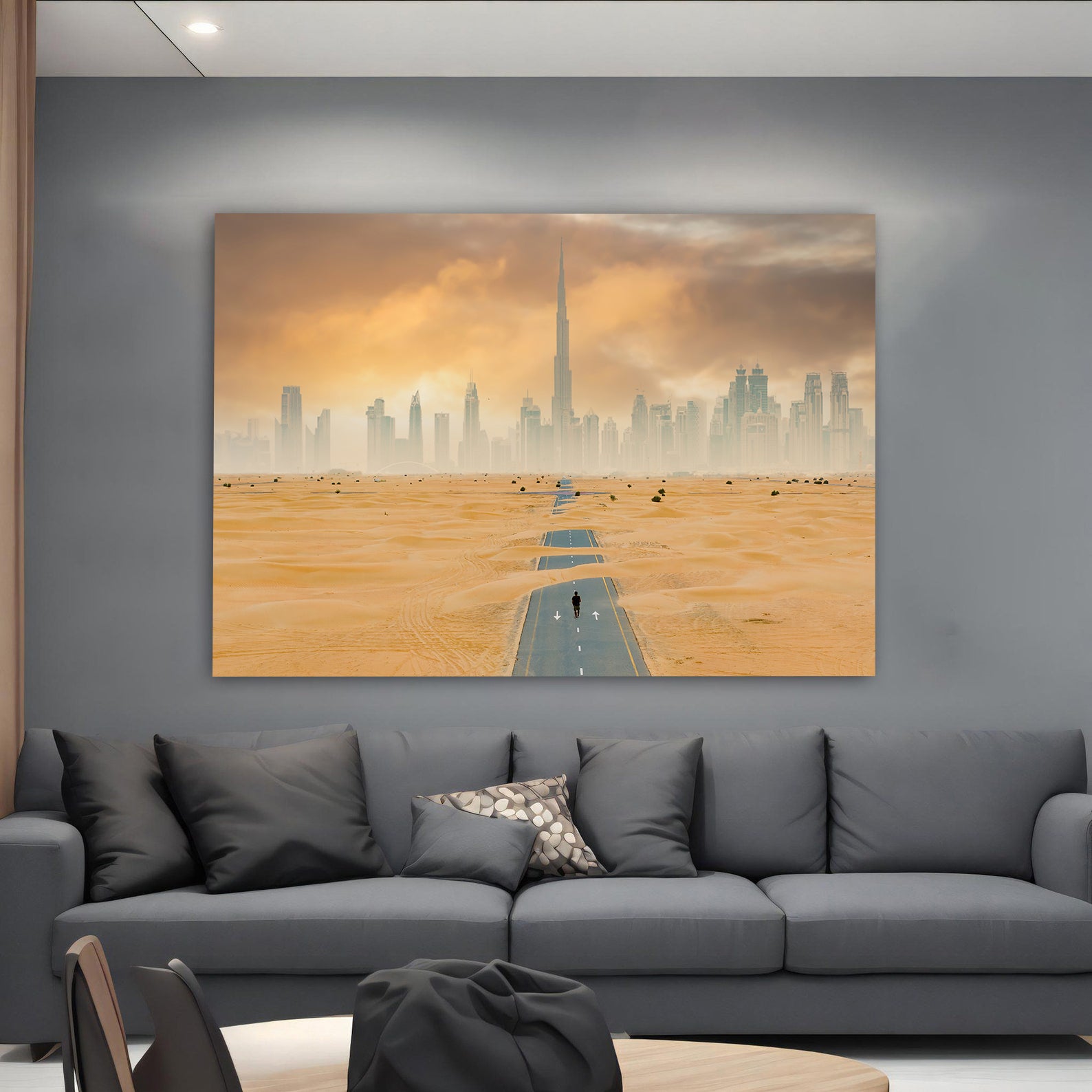Leinwandgemälde – Wüste von Dubai