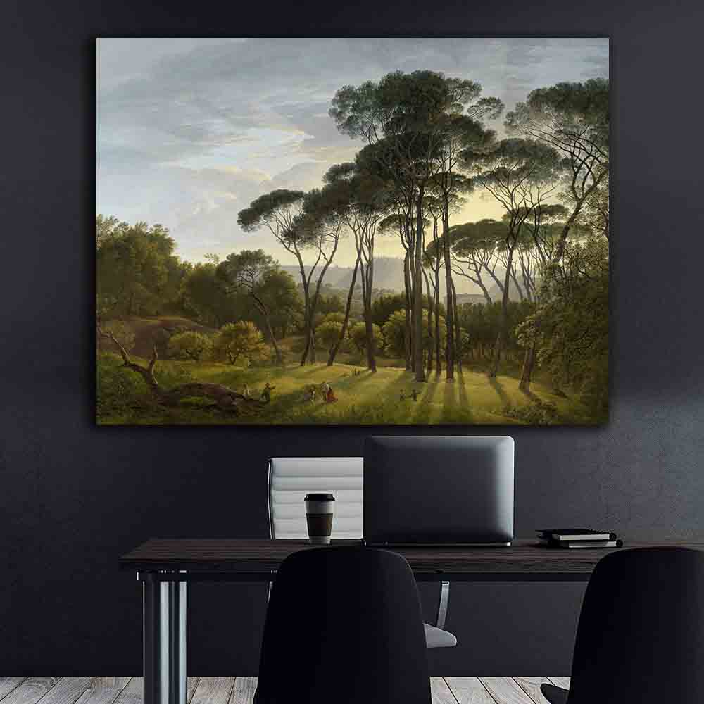 Leinwandgemälde - Tropische Landschaft