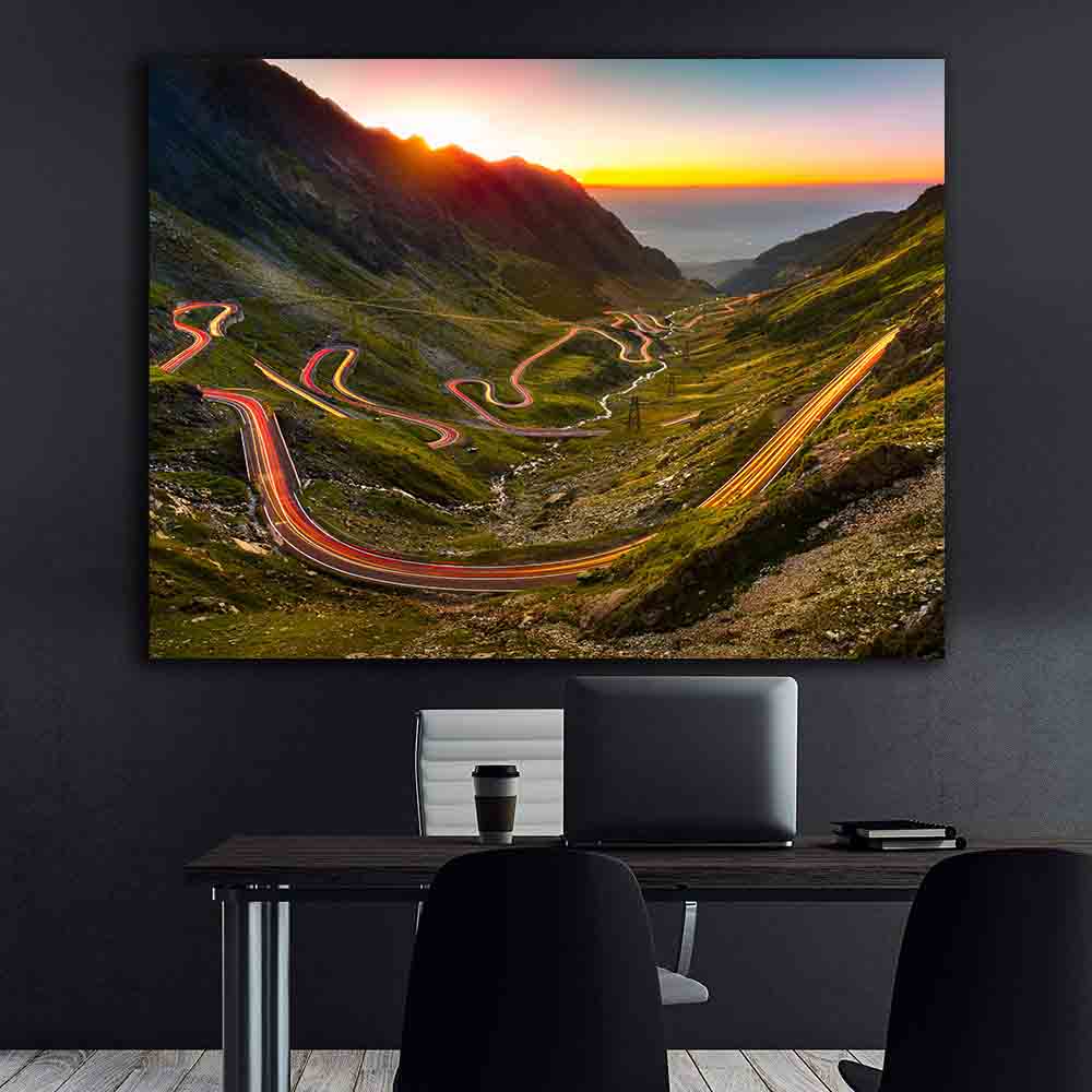 Leinwandgemälde - Transfagarasan