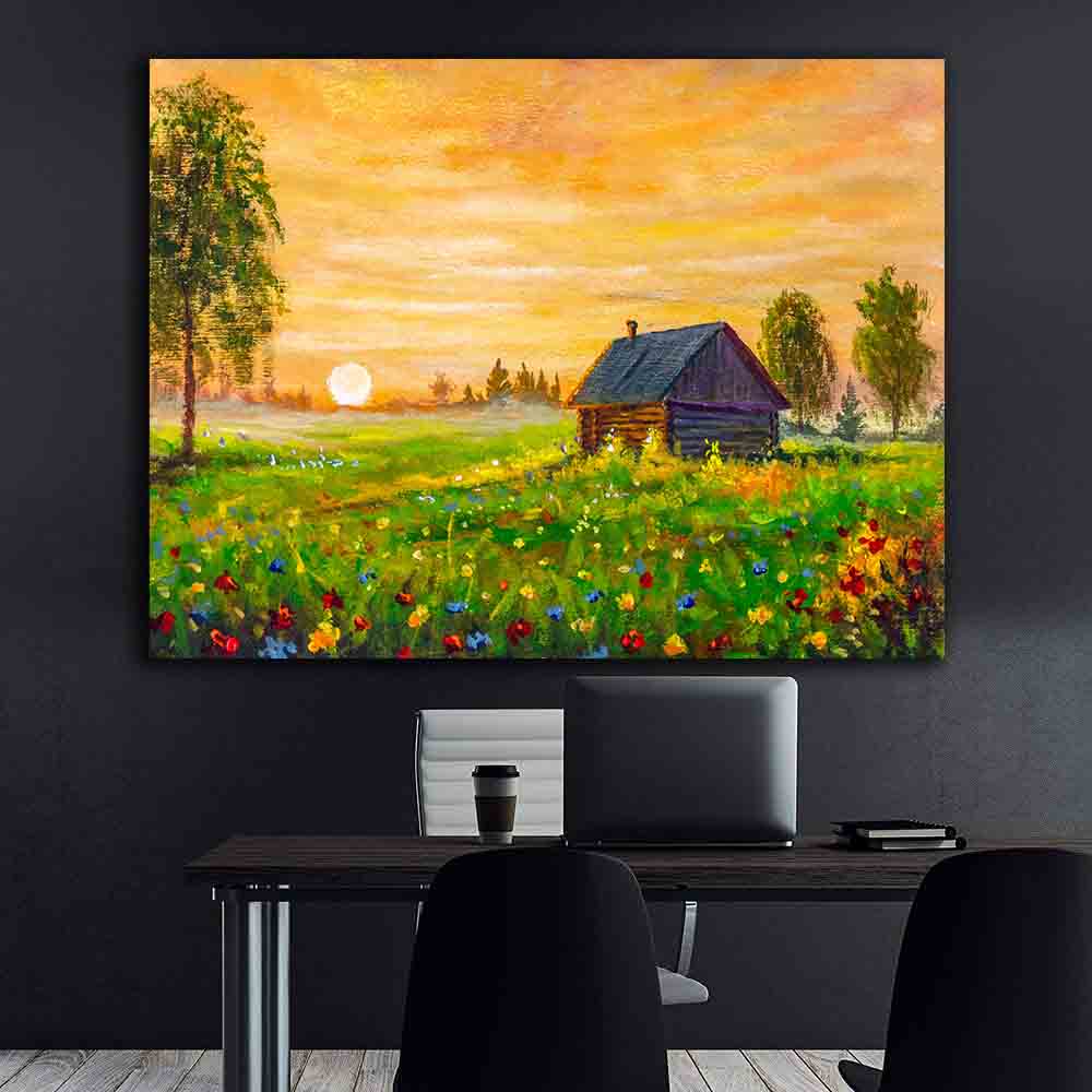 Leinwandbild - Landschaft