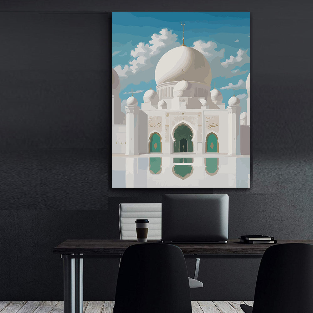 Set Pictură pe numere – Marea Moschee Sheikh Zayed 6341