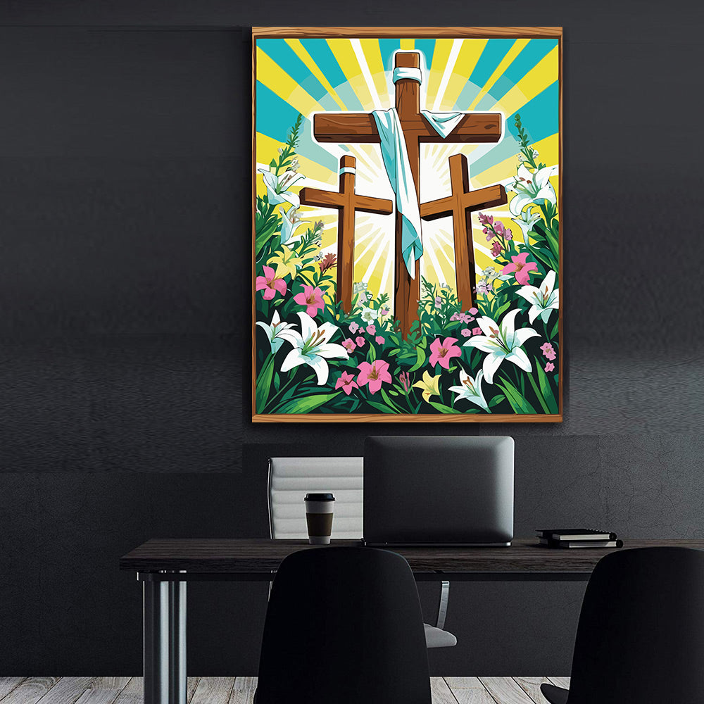 Set Pictură pe numere – Învierea Domnului 6404