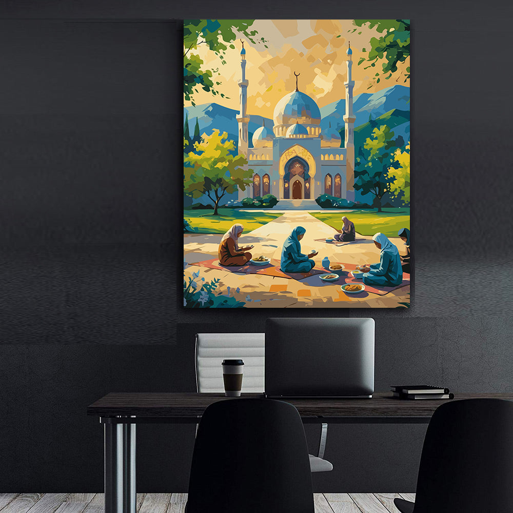 Set Pictură pe numere – Sărbătoarea De Ramadan 6351