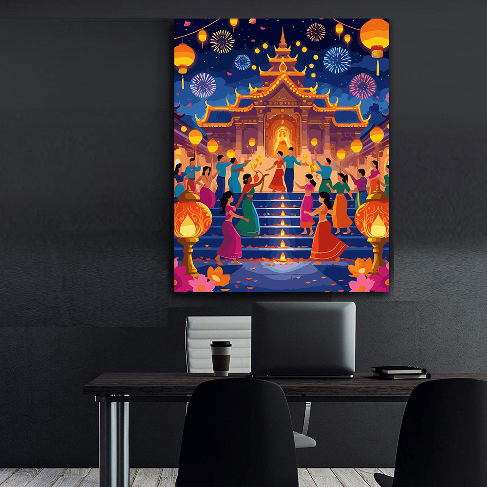 Set Pictură pe numere – Festivalul Luminilor 6346