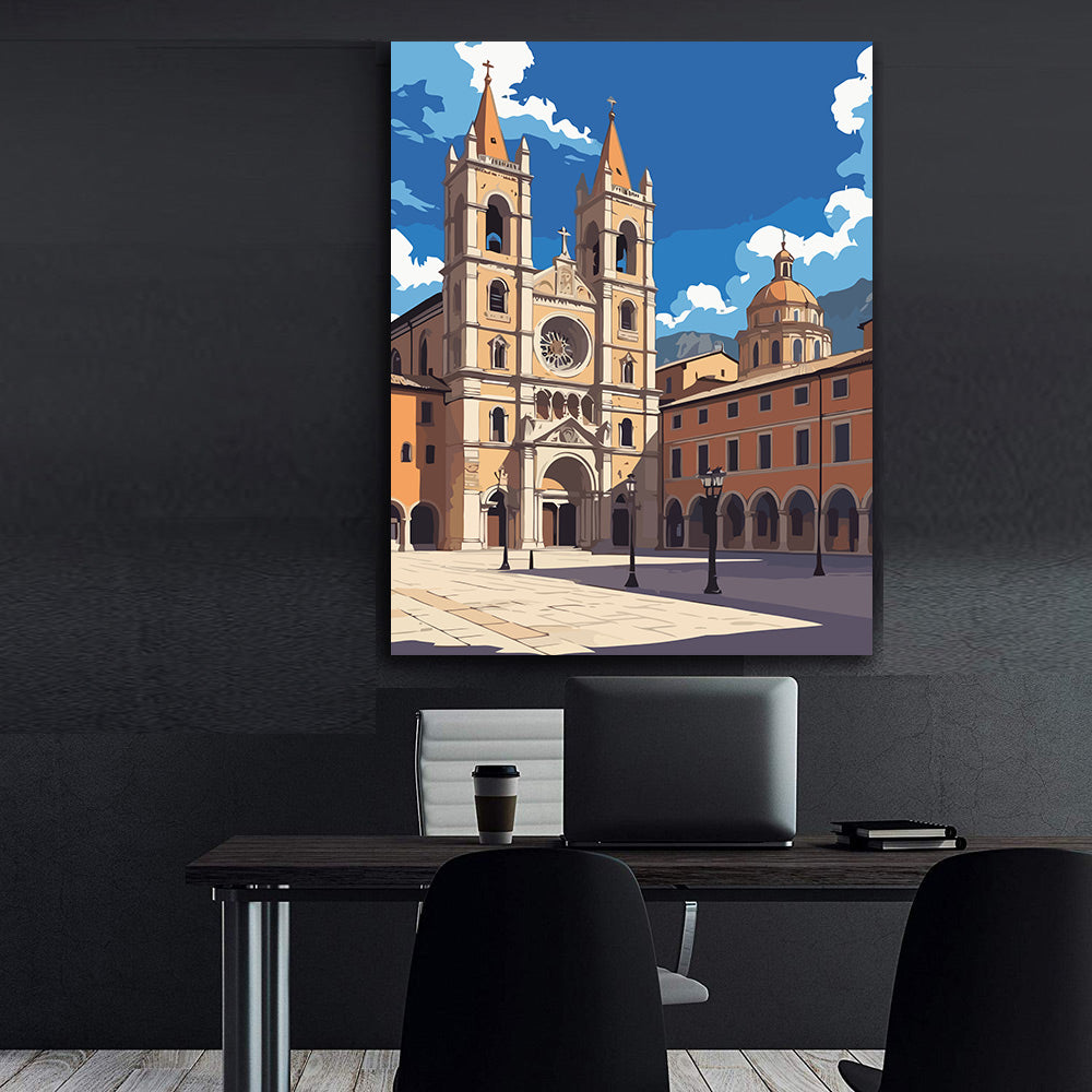 Set Pictură pe numere – Catedrala Modena 6295