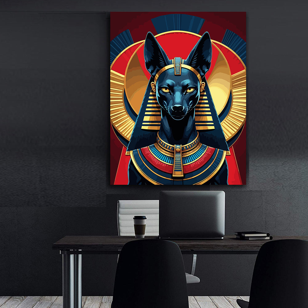 Set Pictură pe numere – Gardianul Tărâmului Morților 6384