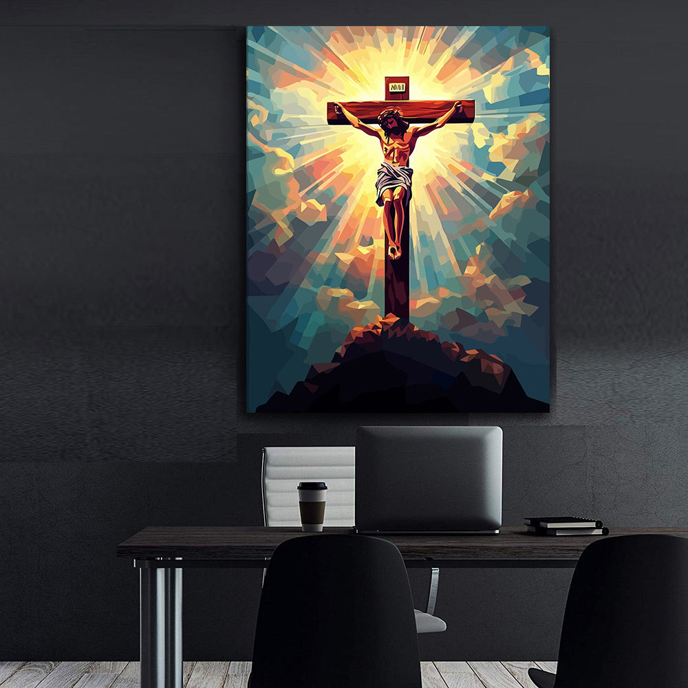 Set Pictură pe numere – Răstignirea Lui Isus Hristos 6274