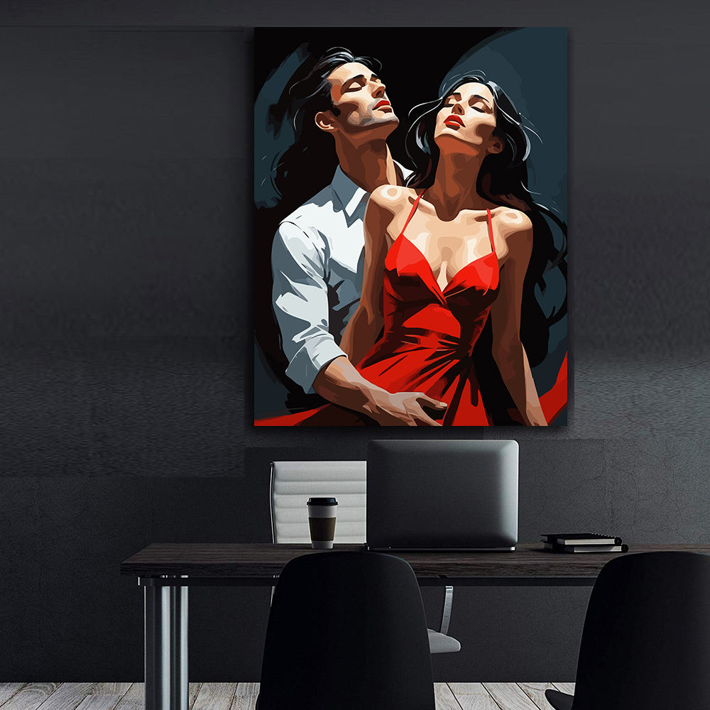 Set Pictură pe numere – Cuplu Sensual 6457