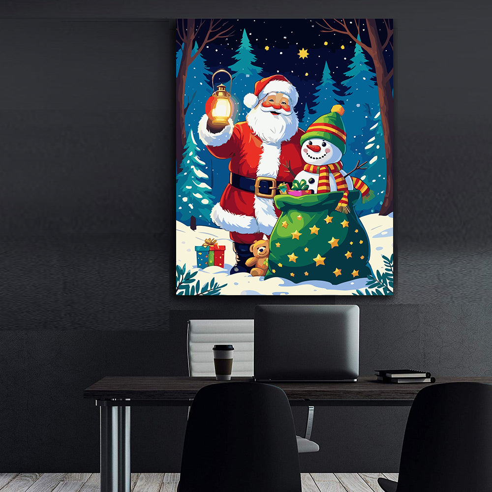 Set Pictură pe numere – Sărbători De Iarnă 6179