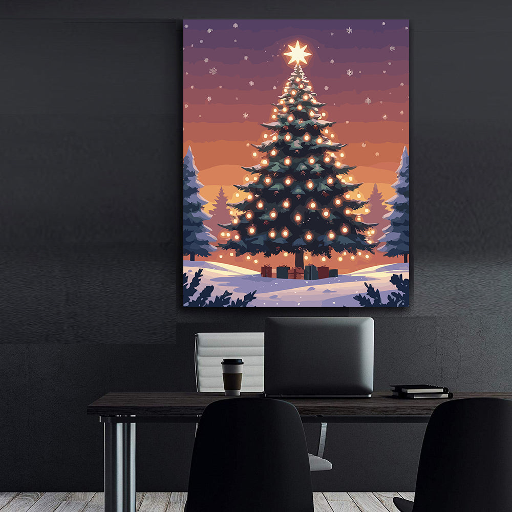 Set Pictură pe numere – Brad De Crăciun 6226