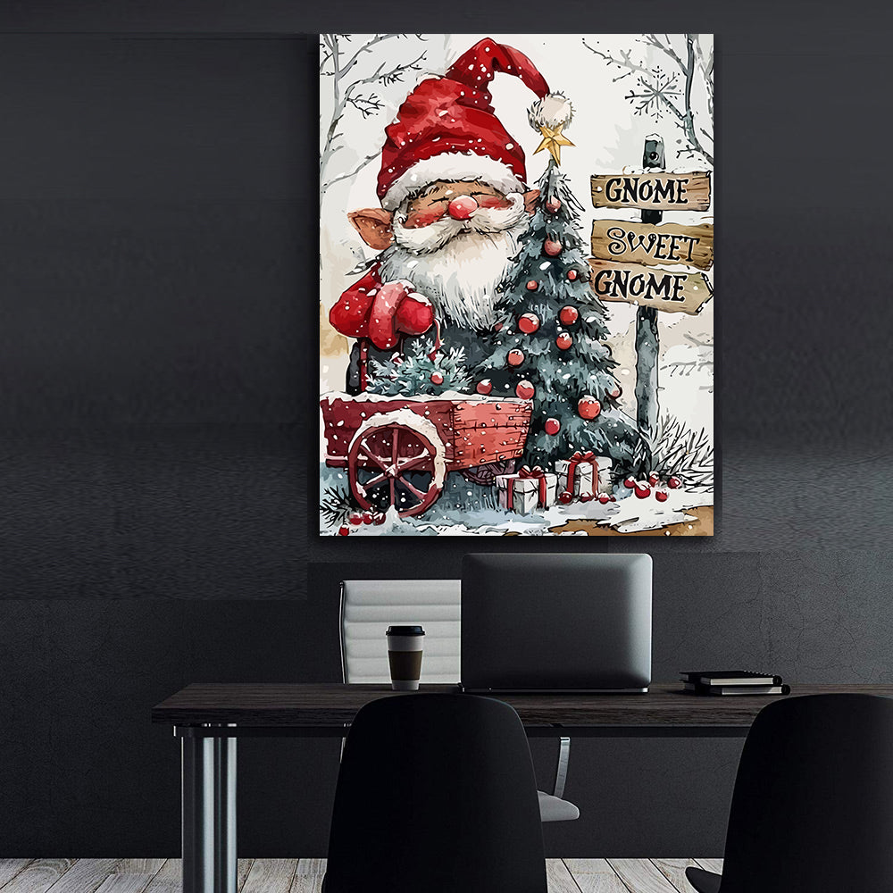 Set Pictură pe numere – Gnome Sweet Gnome 6123