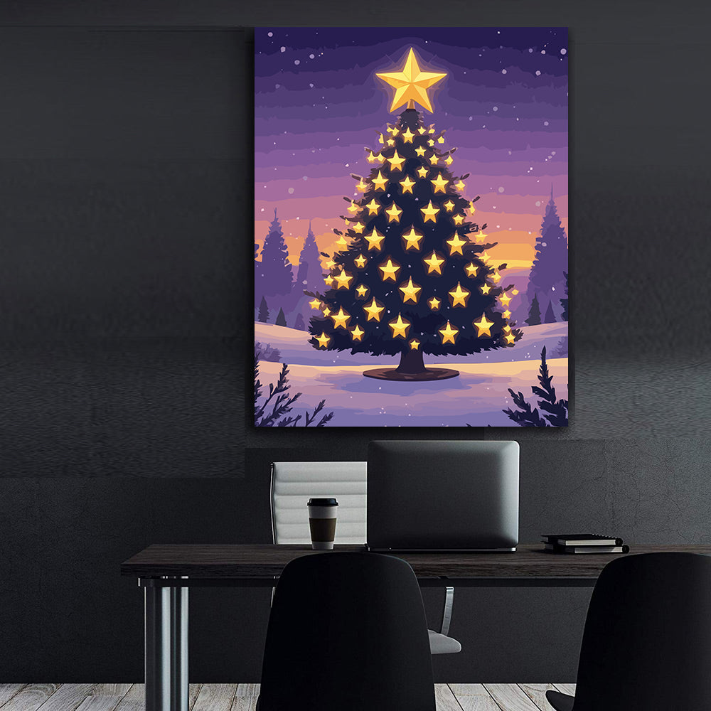 Set Pictură pe numere – Brad De Crăciun 6222