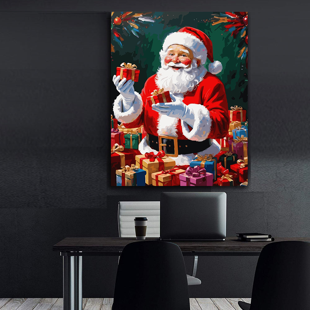 Set Pictură pe numere – Moș Crăciun 6174