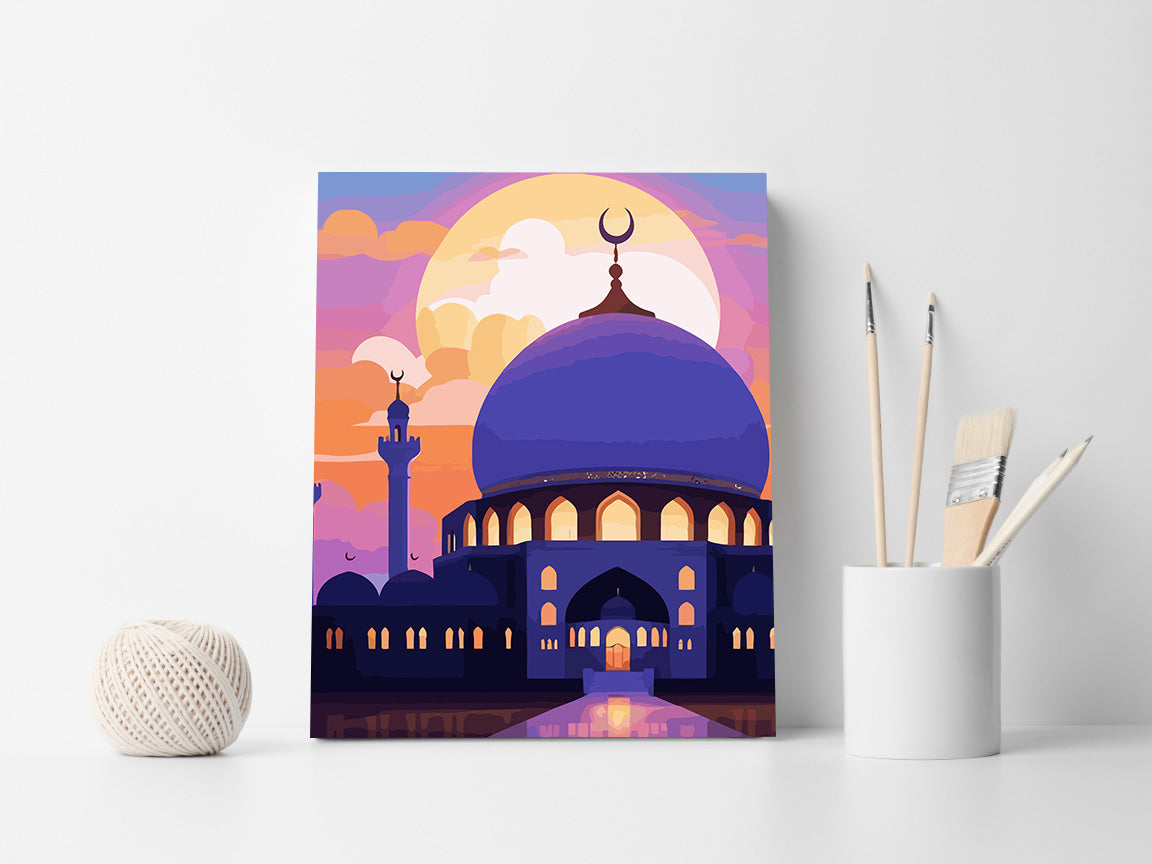 Set Pictură pe numere – Apus Islamic 6365