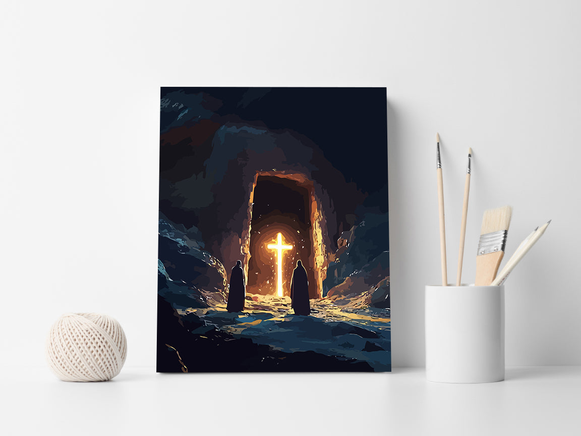 Set Pictură pe numere – Învierea Domnului 6250