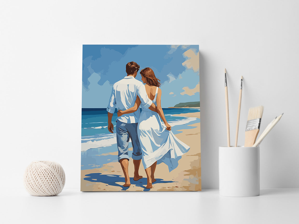 Set Pictură pe numere – Vacanță În Cuplu 6452