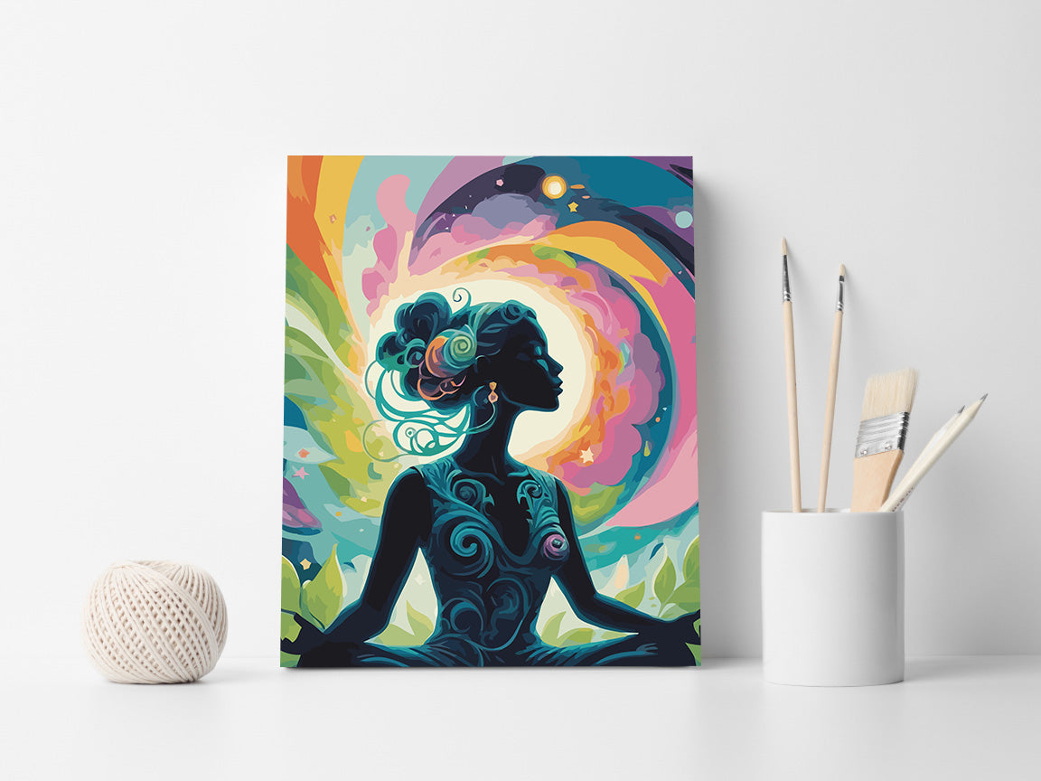 Set Pictură pe numere – Meditație Celestă 6294