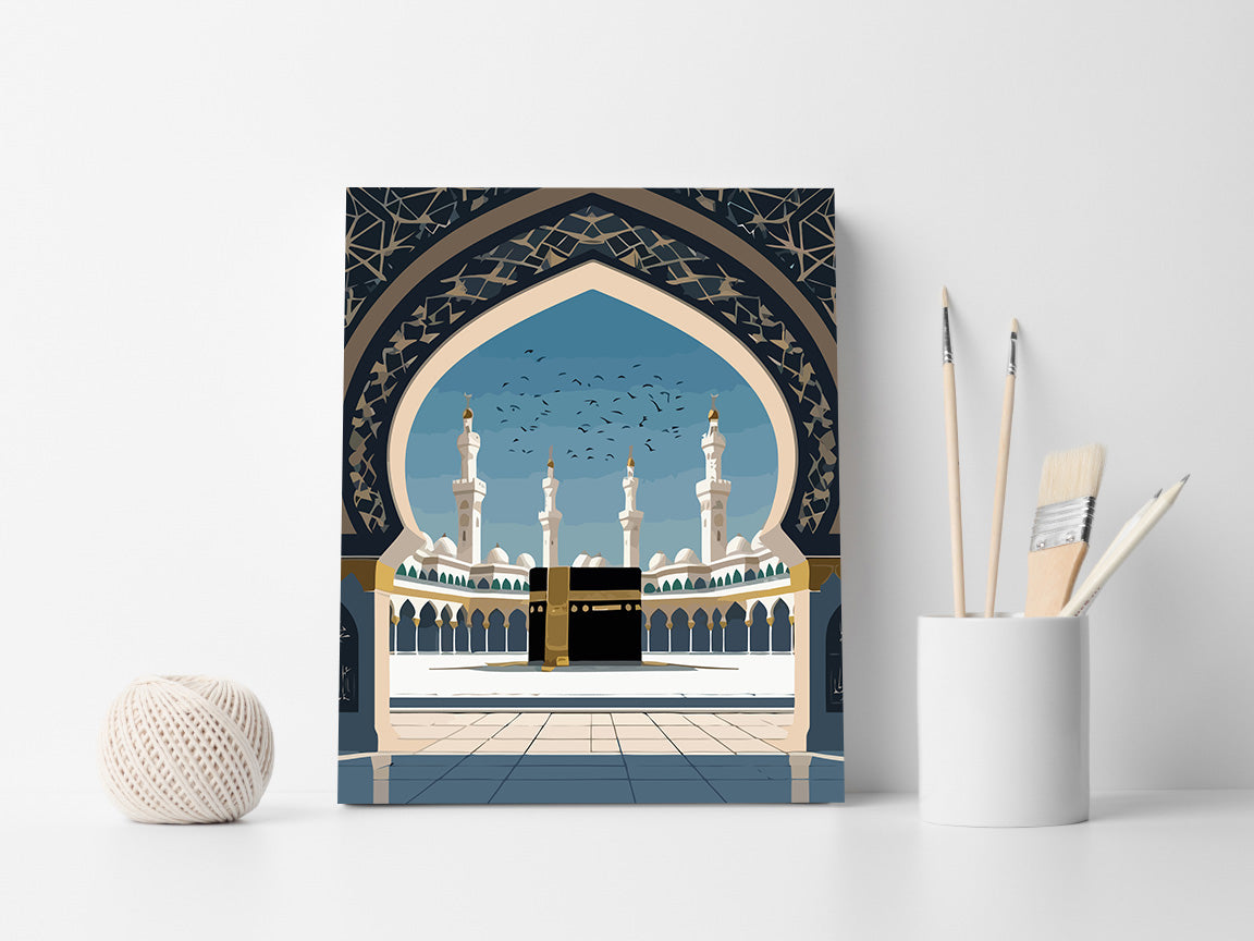 Set Pictură pe numere – Kaaba La Masjid Al Haram 6302
