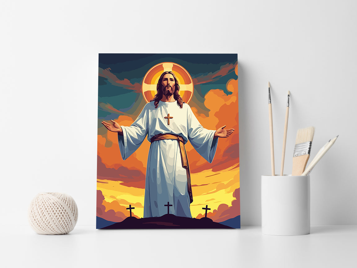 Set Pictură pe numere – Isus Hristos 6312