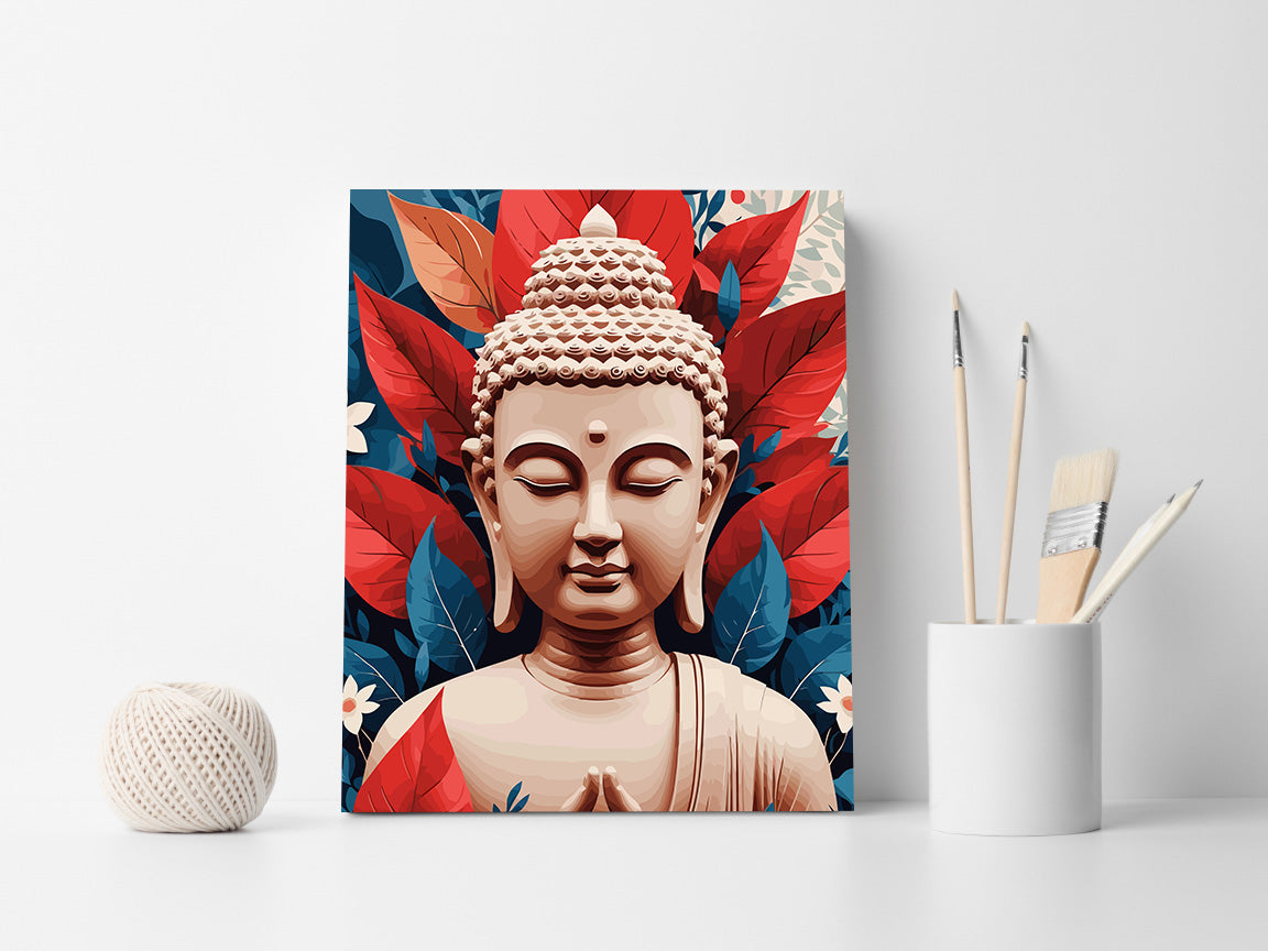 Set Pictură pe numere – Buddha În Meditație 6329