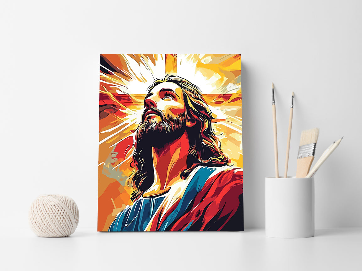 Set Pictură pe numere – Isus Hristos 6247