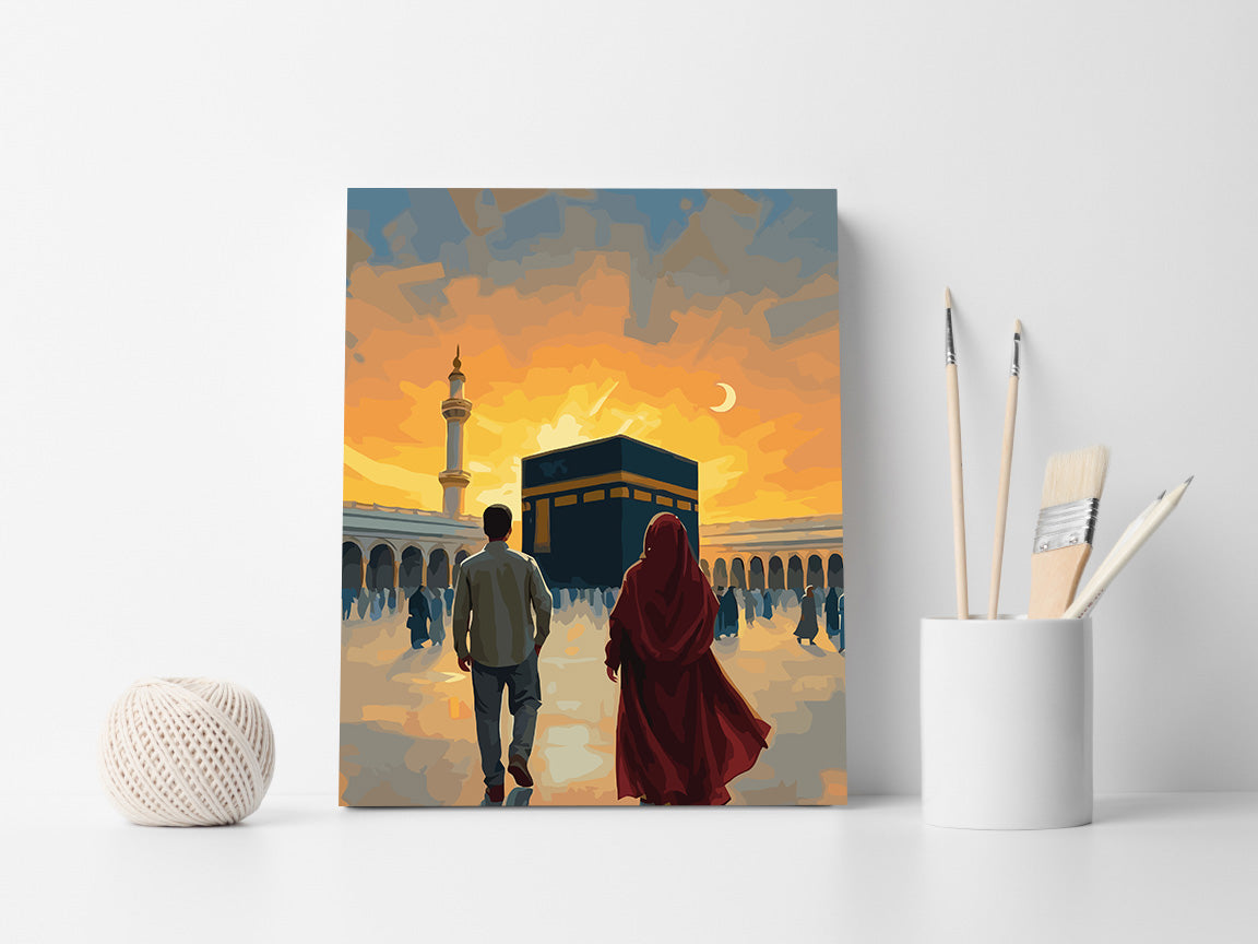 Set Pictură pe numere – Călătoria La Kaaba 6338