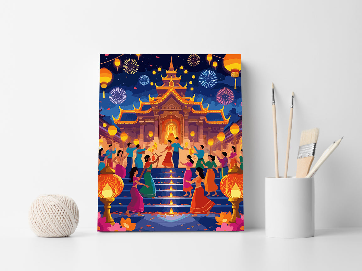 Set Pictură pe numere – Festivalul Luminilor 6346