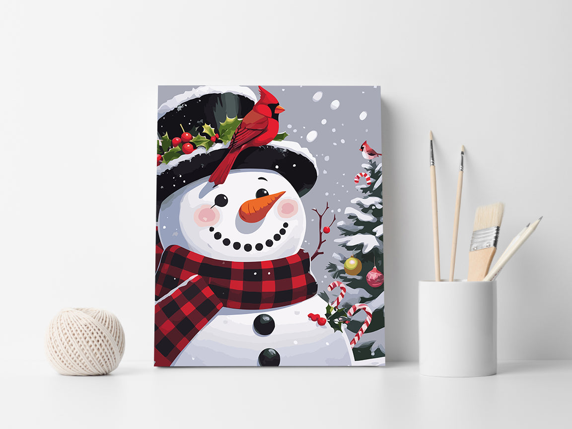 Set Pictură pe numere – Om De Zăpadă 6181