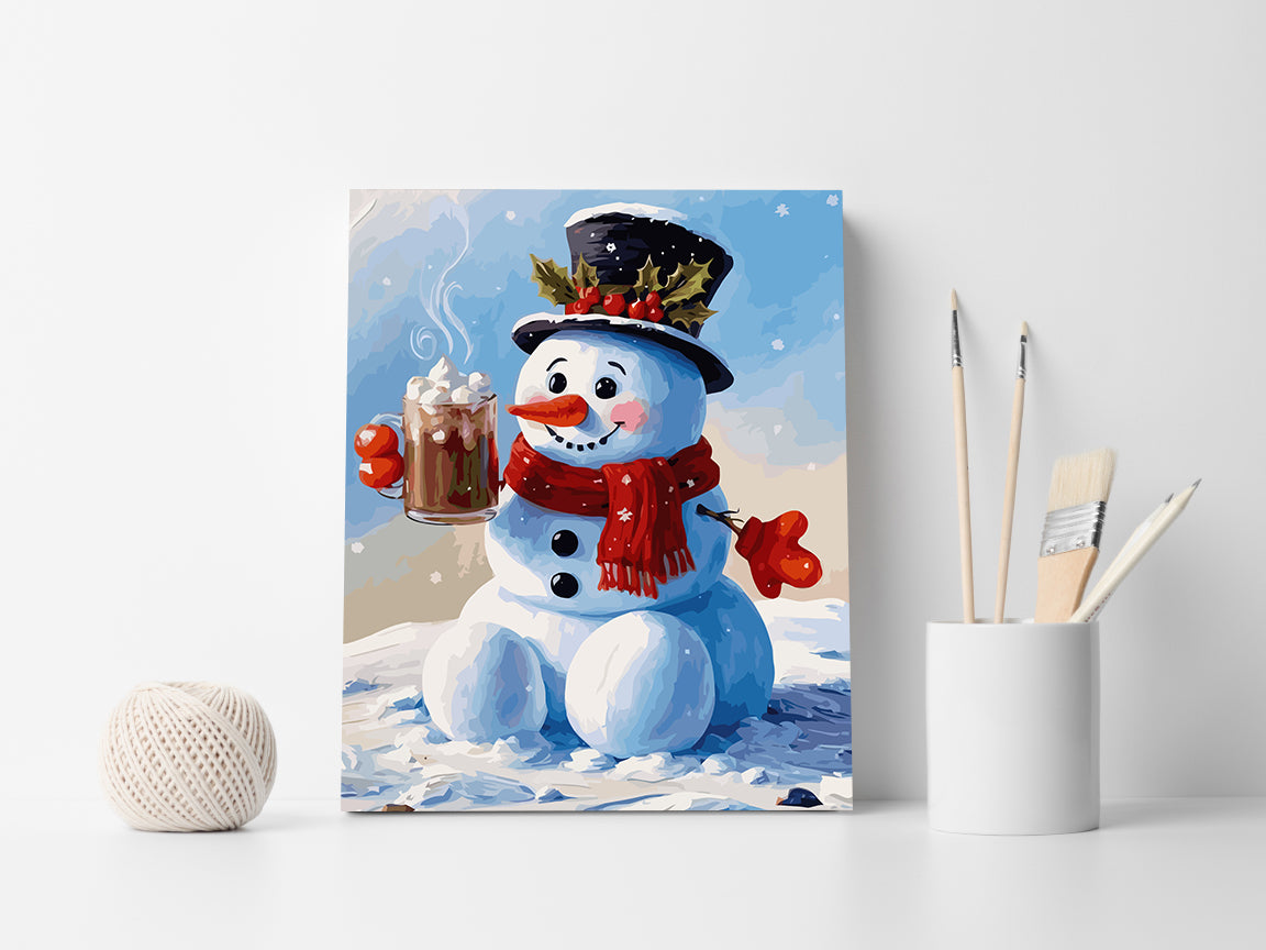Set Pictură pe numere – Om De Zăpadă 6197