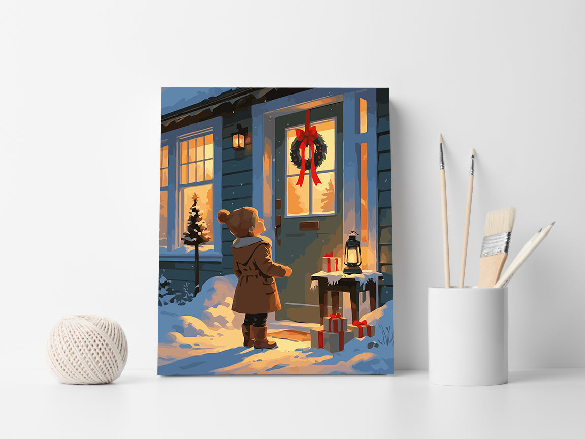 Set Pictură pe numere – Colinde De Crăciun 6227