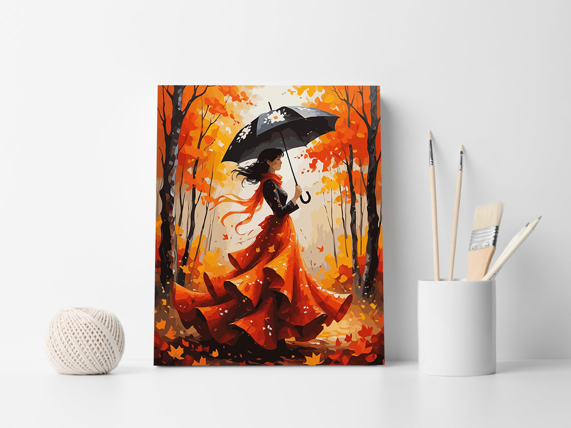 Set Pictură pe numere – Culorile Toamnei 6119