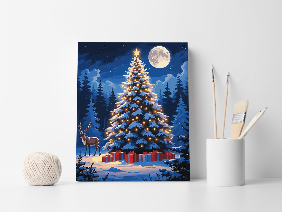 Set Pictură pe numere – Brad De Crăciun 6147