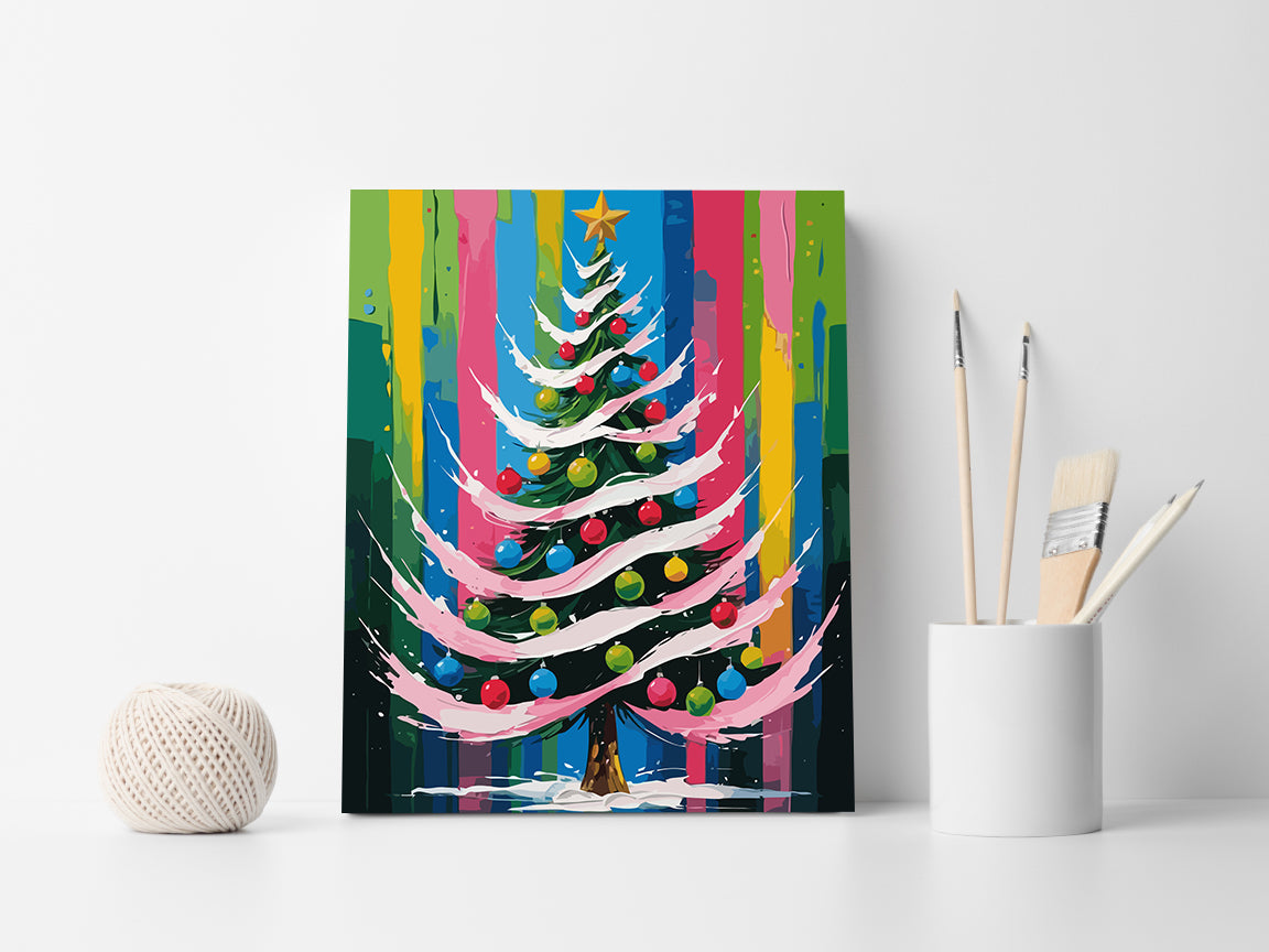Set Pictură pe numere – Brad De Crăciun 6160
