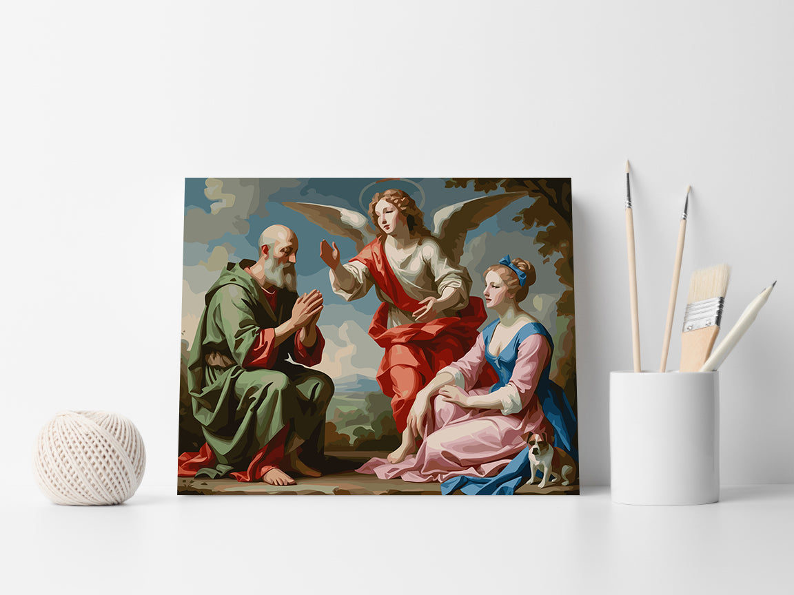 Set Pictură pe numere – Vestea Arhanghelului Gabriel 6397