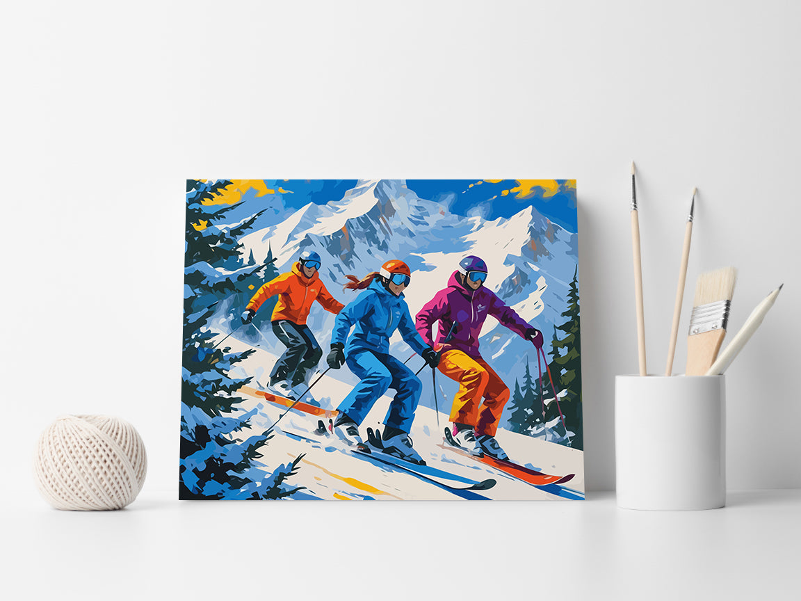 Set Pictură pe numere – Activități De Iarna 6173